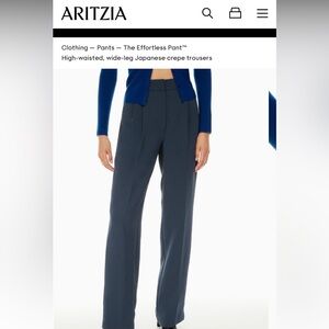 Aritzia Wilfred effortless pant